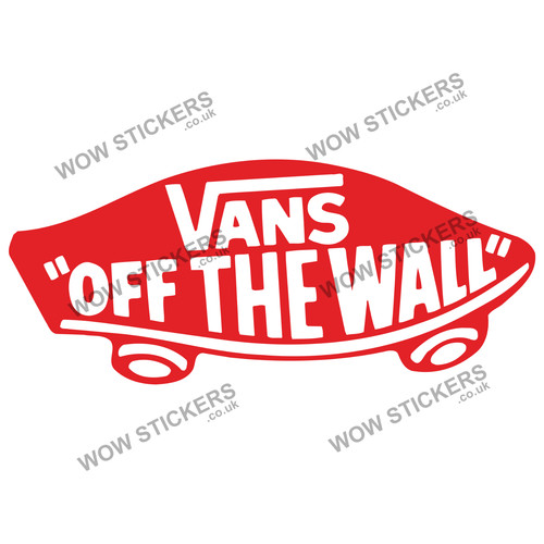Vans sticker laptop - sticker, man