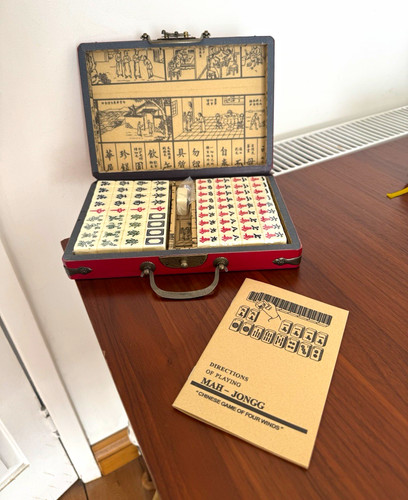 Travel size mahjong - size, chinese