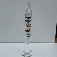 Galileo Thermometer 12” with