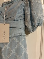 Hello Molly. Baby Blue Maxi Dress. Absolutely Beautiful. BNWT Size 8