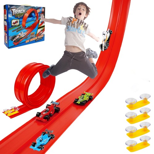 Double track flexible race - double-track,