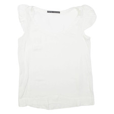 ZARA Womens Puff Sleeve Top