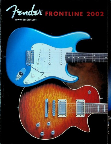 Fender frontline 2002 catalog - frontline,