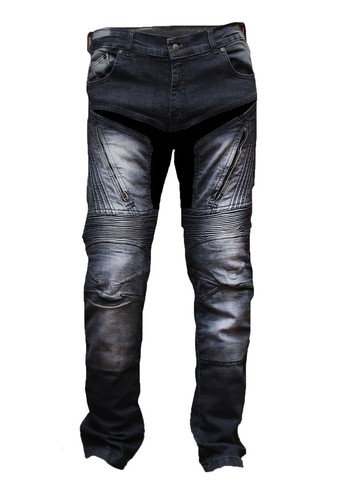 Men motorcycle jeans denim - men's,