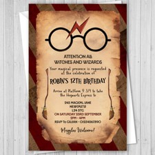 PERSONALISED HARRY POTTER