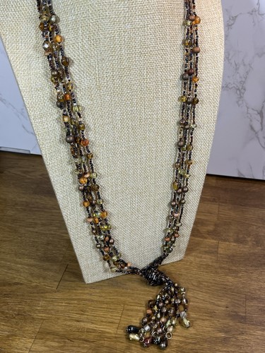 Multi strand green brown - multi,