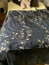 Pair Of Black With Gold Leaf