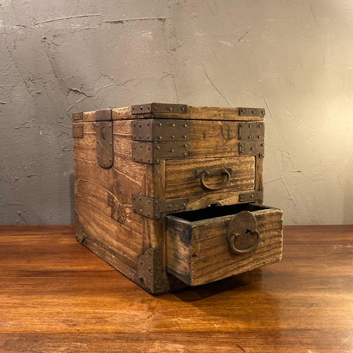 Antiques meiji period - antiques, wooden