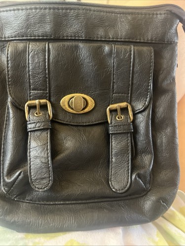 Black crossbody bag - bag, womens