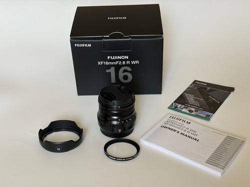 Fujifilm fujinon 16mm 8 - xf, f2.8