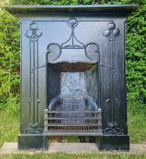 Original Art Nouveau Cast Iron