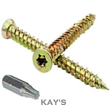 WINDOW AND DOOR FRAME FIXING SCREWS UPVC WOOD MASONRY CONCRETE DIRECT ANCHOR