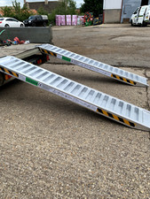Aluminium loading ramps ton - aluminium,