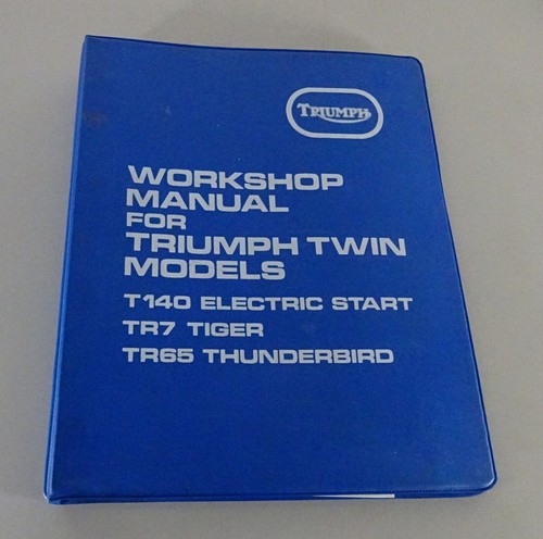 Workshop manual triumph - workshop,