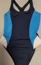 Zoggs ladies blue and white