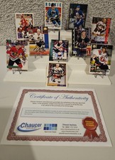 Rookies and Hard Hitters Hand Signed Ice Hockey Cards Various Players