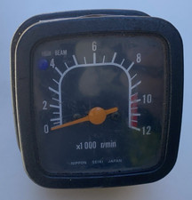 Suzuki TS50 ER Tacho / Tachometer - Works Ok - Genuine - Second Hand