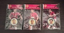 Rare Manchester United M.E.N. Medal Collection x 3 Silvestre Fortune Richardson