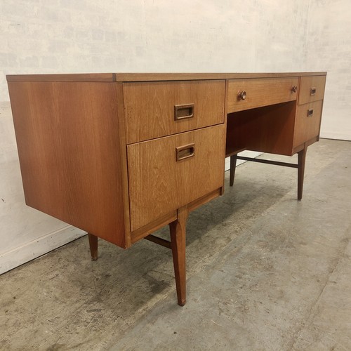 Mid century teak desk - teak,
