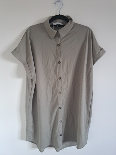 Primark khaki oversized shirt - primark,