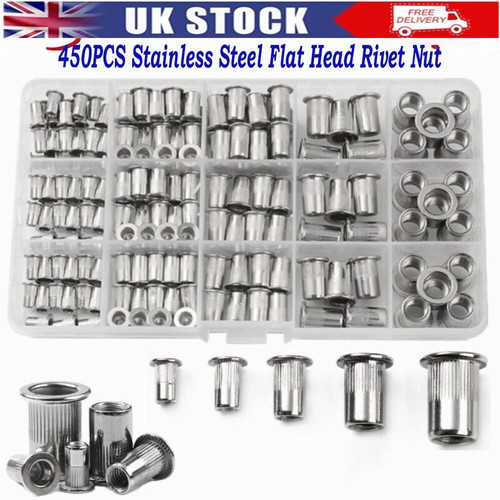 450pcs stainless steel rivet - steel,