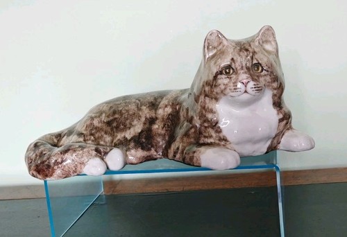 Vintage winstanley pottery - winstanley, cat