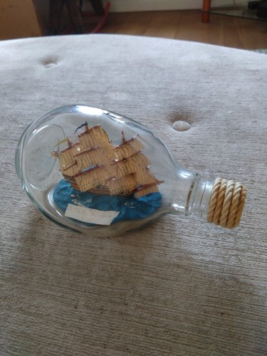 Vintage sailing ship haig - vintage, in