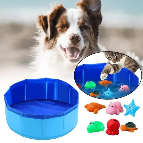 Large pet bath dog - large, swimming
