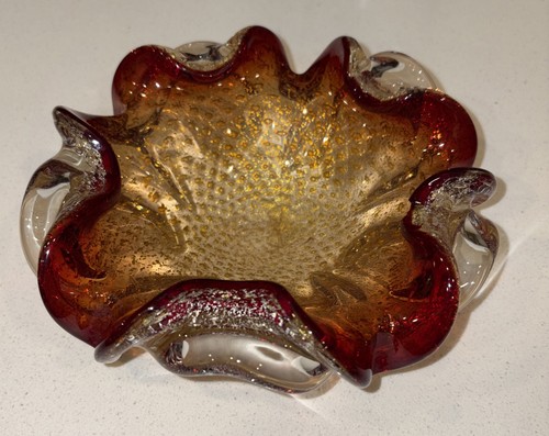 Murano art glass - art, starfish