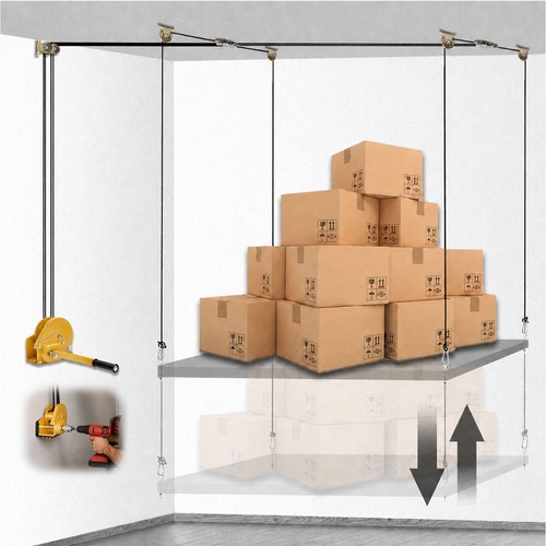 Overhead garage storage - storage, lift
