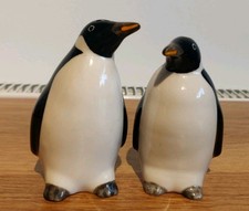Emporer Penguin Pair Of Salt And Pepper Shakers Pots Condiment Set