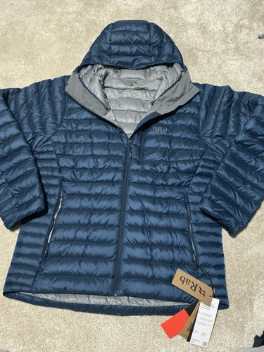 Mens rab puffer jacket navy - rab,