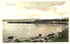 Craigendoran Pier Helensburgh Firth Of Clyde Scotland Vintage Postcard 1904