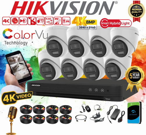 Hikvision 8mp home - 4k,
