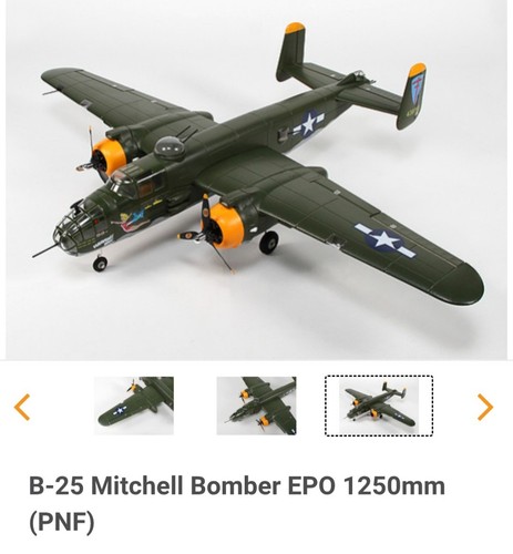 Hobby king durafly avios - king, b-25