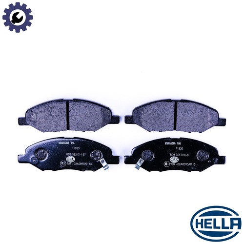 Brake pad set disc - pad,