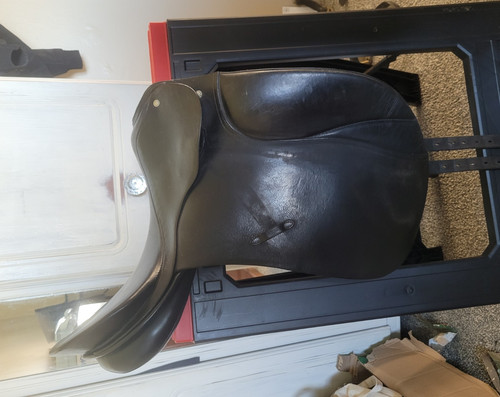 Passier black leather dressage - leather,