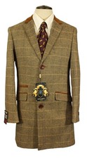 Marc Darcy Messy Check Brown