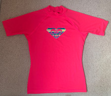Roxy Womens Short Sleeved Rash Vest Size 12