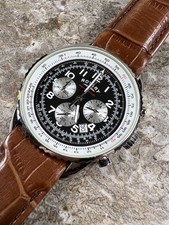 ROTARY GS03351/19 Chronograph Chrono speed Men’s Watch Black Dial Fully Working