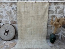 Hand-Woven Vintage Large Rug