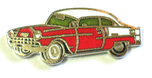 1955 belair coupe - 1955, red