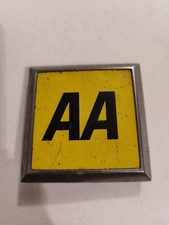 AA square badge vintage