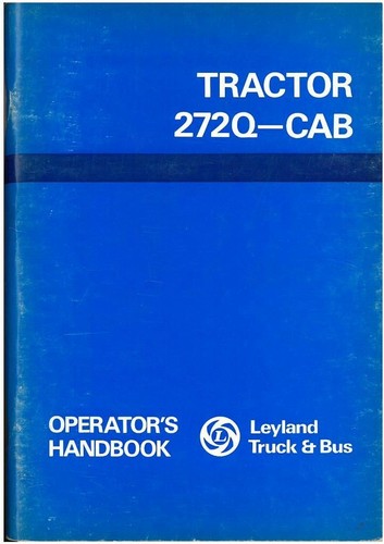 Leyland tractor 272q - tractor, 272q-cab