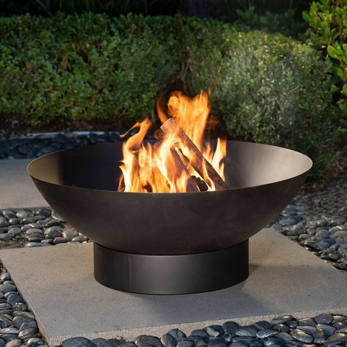 Round fire pit bowl stool - bowl,