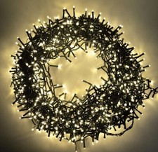 Compact 1000 LED Lights Christmas Strings Multifunction Xmas Tree Home Festive 