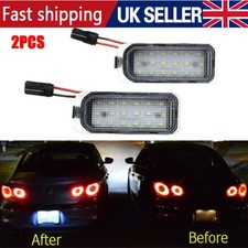 2x LED License Number Plate