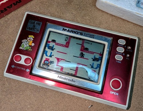Nintendo game watch mario s - &,
