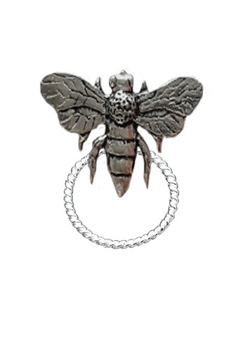 Tsar honey bee pin - bee, brooch