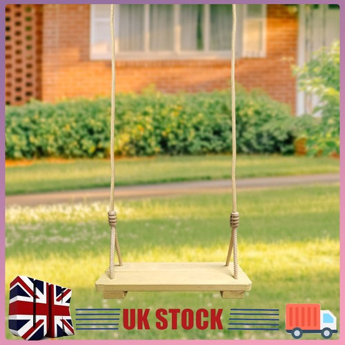 Solid wooden hanging swing - solid,